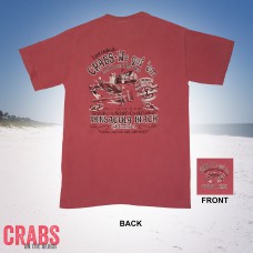 Crab House/ Raw Bar Tee Brick